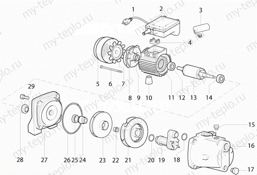 Запчасти Speroni САМ 40HL купить в Туле