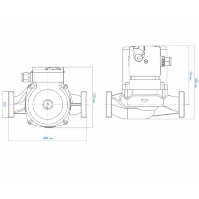 Насос циркуляционный Джилекс Циркуль 32-80 PREMIUM (3281)