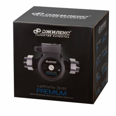 Насос циркуляционный Джилекс Циркуль 32-80 PREMIUM (3281)