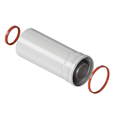 Дымоход удлинитель 60/100 L 250, Моё Тепло, Россия (udl60100250)