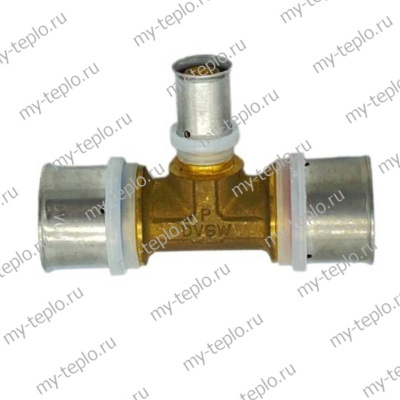 Пресс-фит. Тройник с редукцией 32х16х32