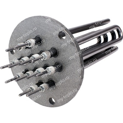 Блок ТЭНБ 18 кВт (220/380) плоский фланец (для Эльбрус) углерод. ст (umtELBRUS18ugl)